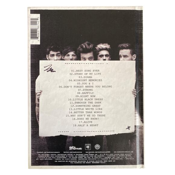 One Direction 2013 Midnight Memories Ultimate Edition - Picture 2 of 4